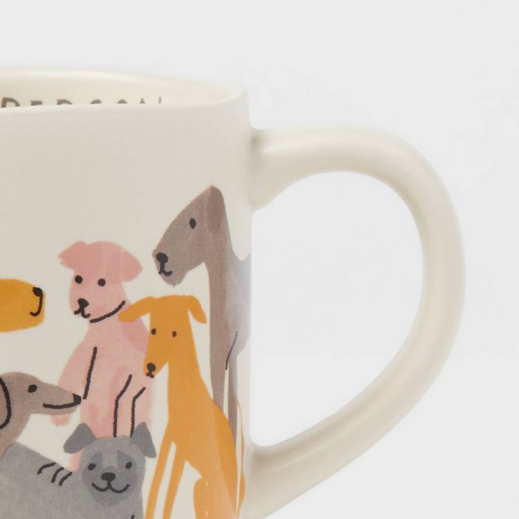 16oz Stoneware 'Dog Person' Drinkware Mug - Opalhouse™ | Target