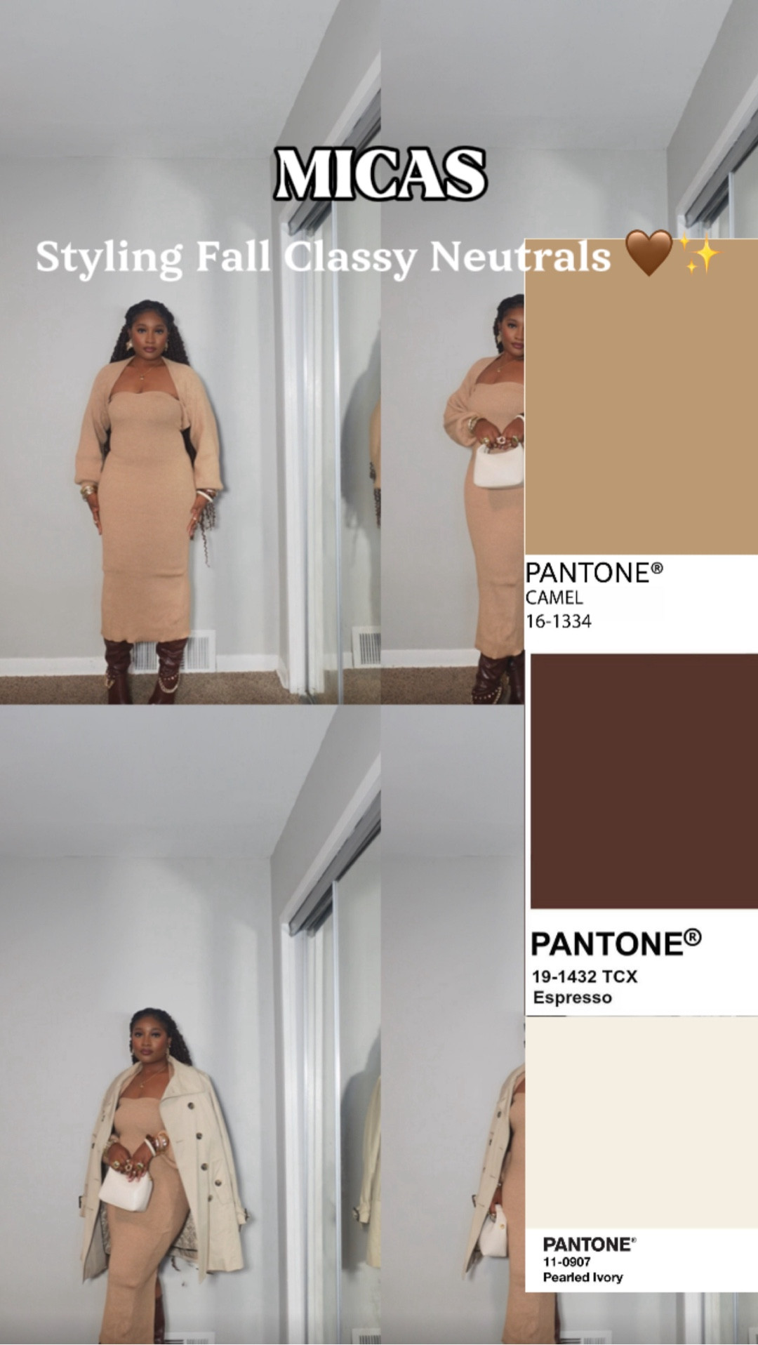Neutral tones for fall! 🤎✨ #falloutfits #boots #falllfashion 

#LTKFindsUnder100 #LTKStyleTip #LTKHoliday