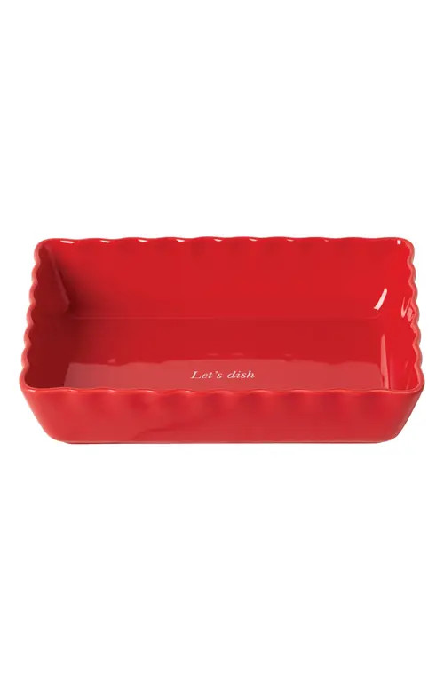 Kate Spade New York make it pop rectangular baking dish in Red at Nordstrom | Nordstrom