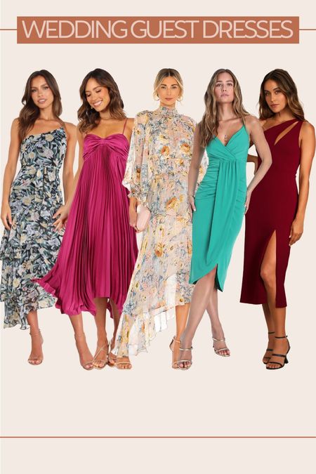 It’s wedding season and it’s time to bring out the vibrant & floral wedding guest dresses. I’ve gathered my top picks below that will have you the best dresses at your next event. 💐 
Shop the looks 👇🏼 

#LTKU #LTKFind #LTKSeasonal
