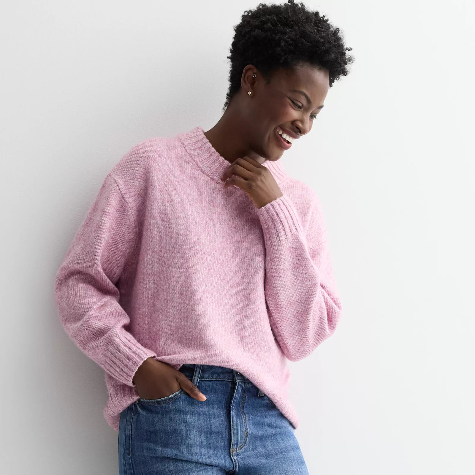 Women's Sonoma Goods For Life® Cozy Crew Neck Pullover | Kohl's