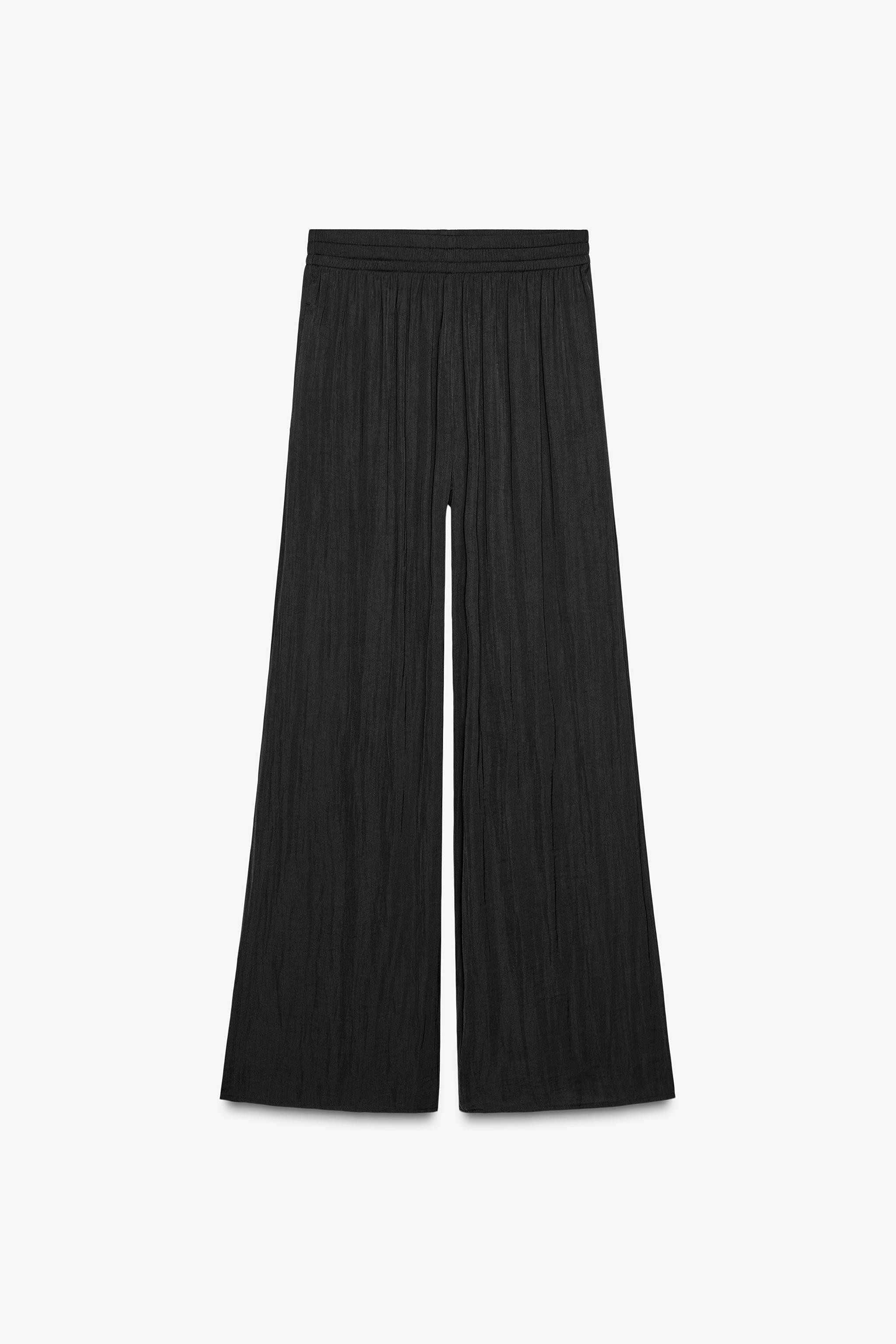 WIDE FLOWING TROUSERS | Zara US