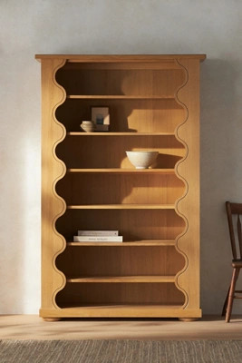 Katie Hodges Scalloped Bookcase | Anthropologie (US)