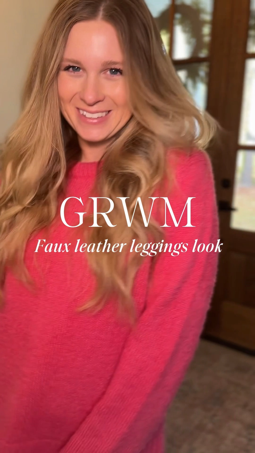 GRWM to feel cozy but still put together ✨
This fuzzy pink Target sweater is the definition of soft + comfy, paired with faux leather leggings and boots for an easy everyday outfit that works for errands, coffee runs, or casual plans.
If you love comfy outfits that still look styled, this one’s a must 🤍

Target fashion
Target outfit ideas
Pink sweater outfit
Fuzzy sweater outfit
Faux leather leggings outfit
Everyday casual outfit
Affordable fall outfit
Winter outfit ideas
Casual chic outfit
Mom outfit ideas
Target finds
Comfy but cute outfit



#LTKgrwm #LTKmomlife #LTKootd