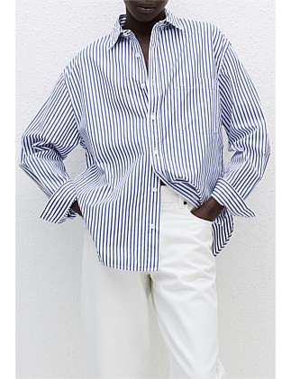 Matteau Classic Stripe Shirt | David Jones | David Jones (Australia & New Zealand)