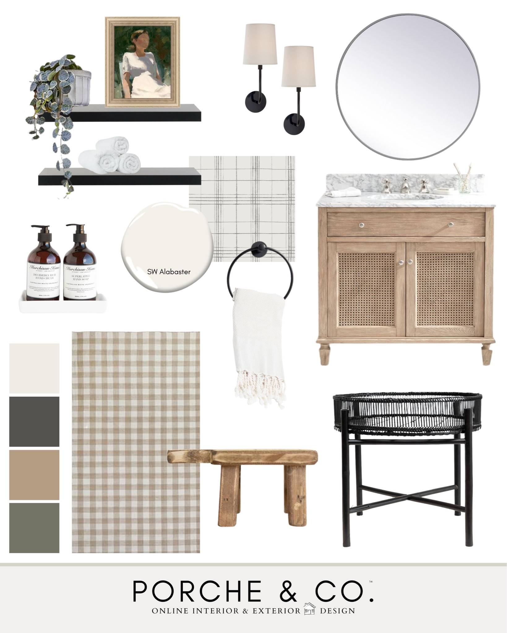 Bathroom design, bathroom mood board, bathroom decor, powder bathroom, mood board #bathroom #moodboard 

#LTKSeasonal #LTKhome #LTKstyletip