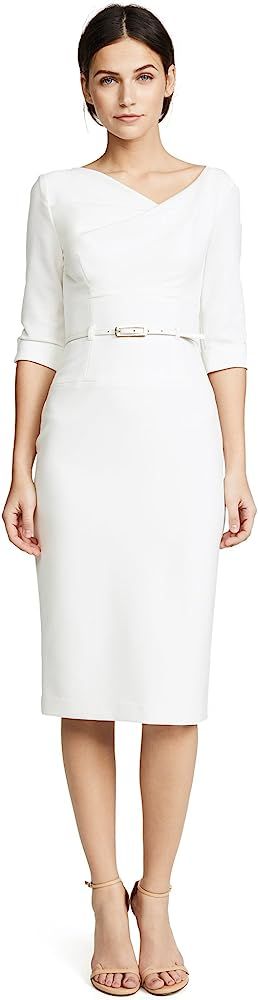 Black Halo Women's 3/4 Sleeve Jackie O Dress | Amazon (US)