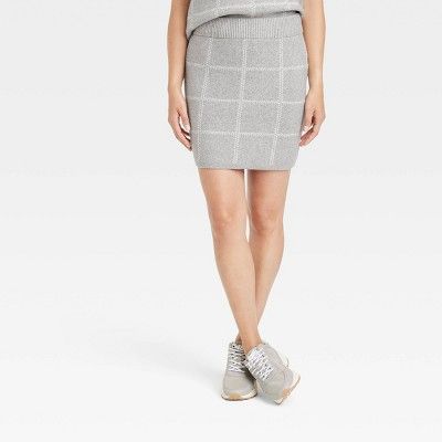 Women's Mini Sweater Skirt - A New Day™ | Target