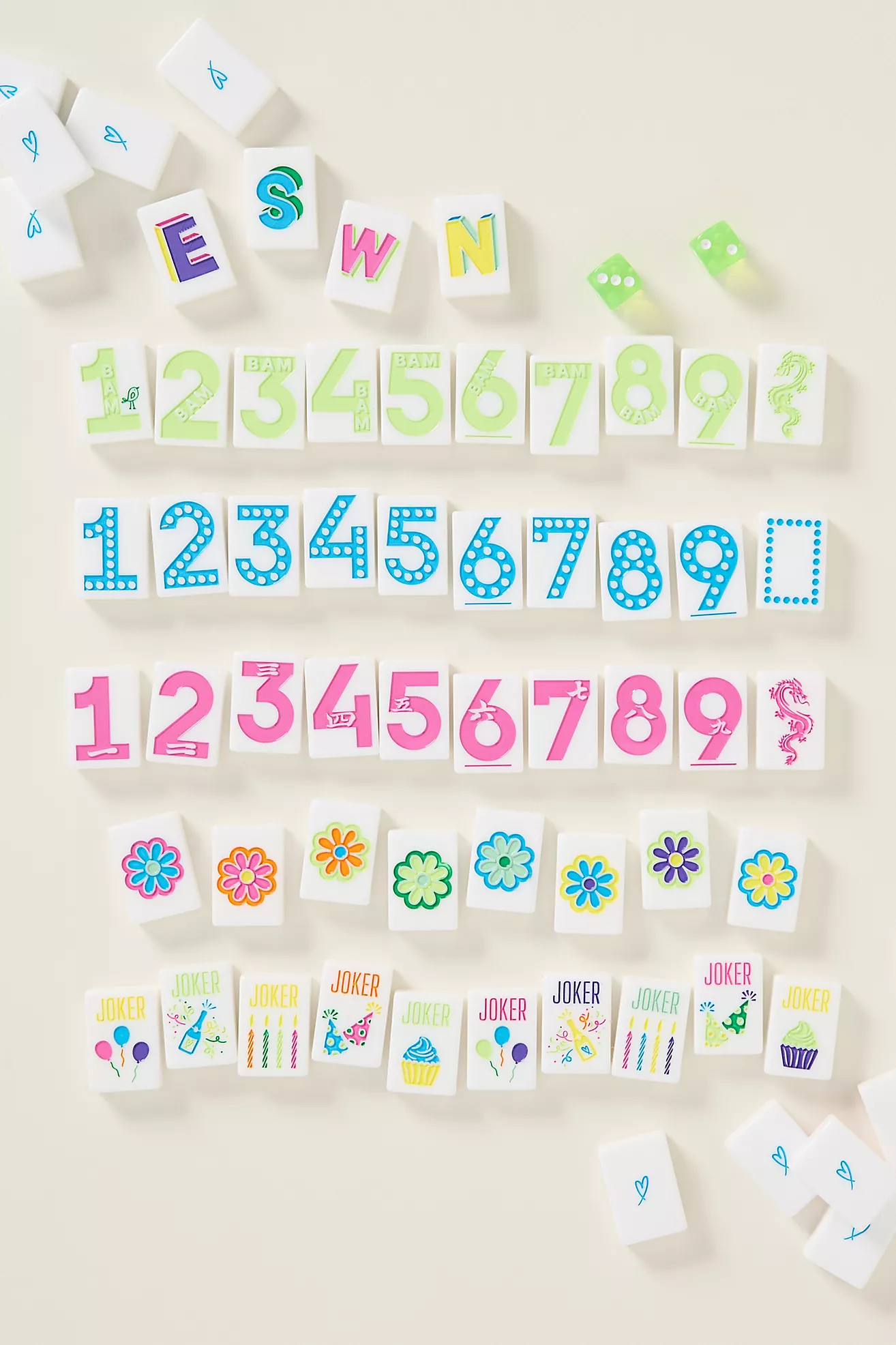 A Beautiful Line Mahjong Tiles | Anthropologie (US)