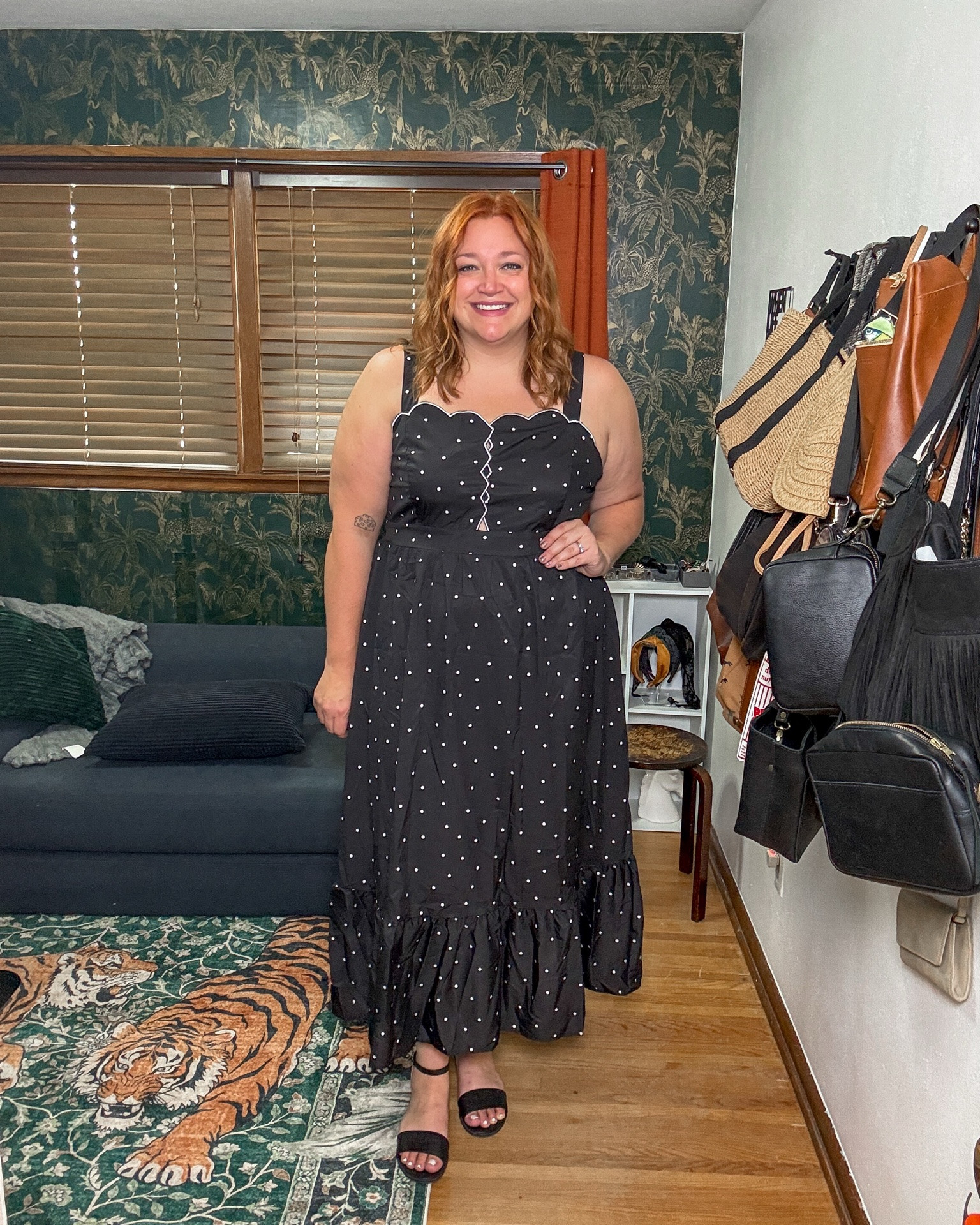 Wedding guest dress for plus size and mid size 
Code 7USSCtarajanestyle4717 to save. Wearing 3X as a US 18.

#LTKPlusSize #LTKMidsize #LTKWedding
