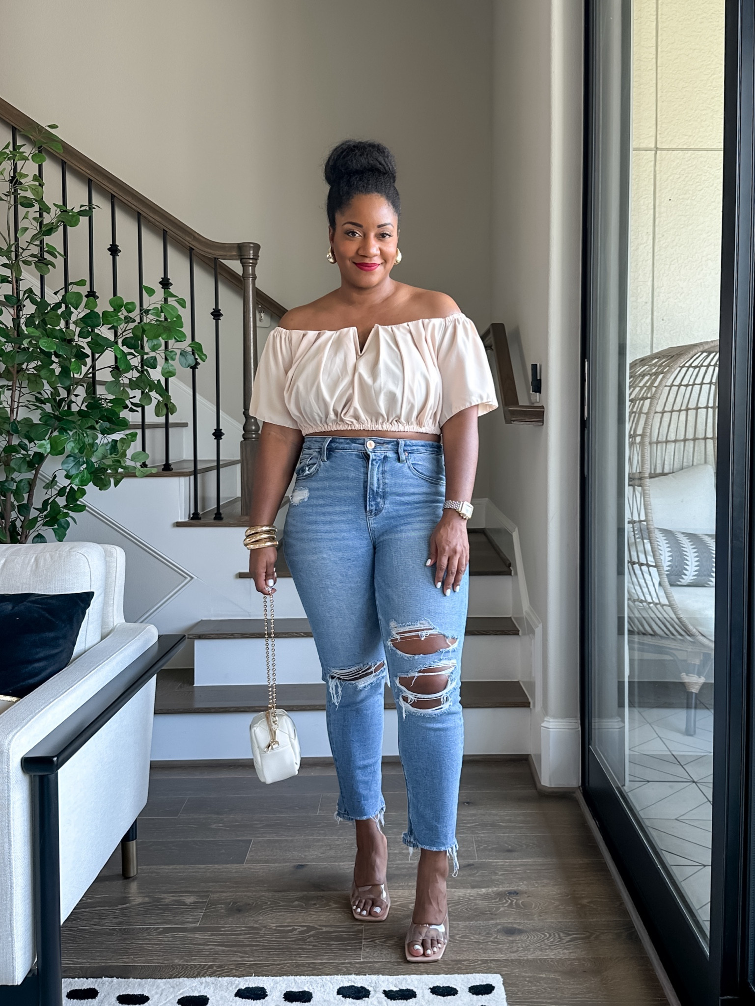 A lot of you loved this top from my @shein haul! It comes in regular sizes and curve. I’m wearing an XL(12).

Crop top // off shoulder top // casual outfit // fall outfit // fall style // jeans // denim // distressed jeans

#LTKMidsize #LTKSeasonal #LTKFindsUnder50