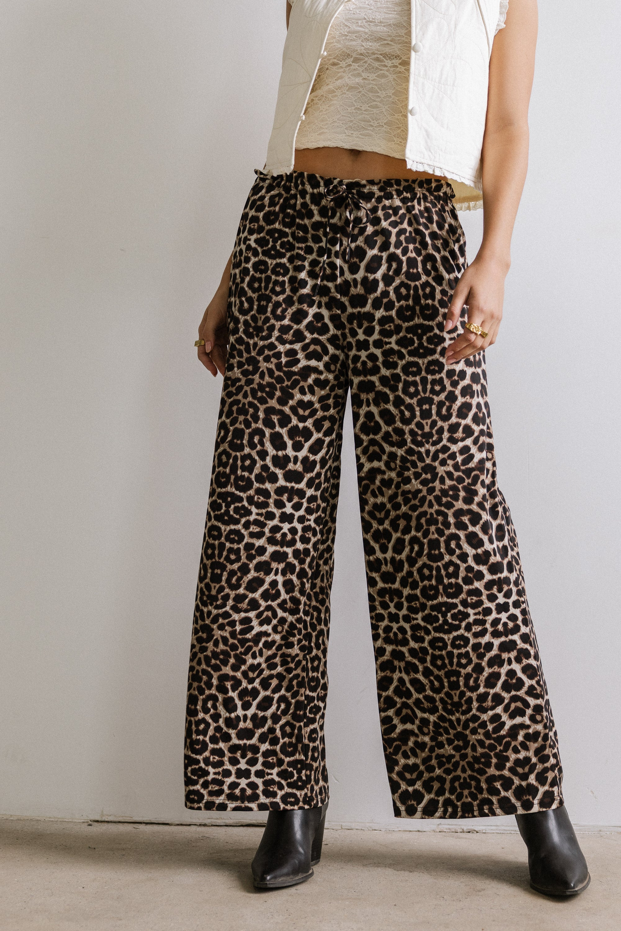 Cecile Wide Leg Pants | Böhme US