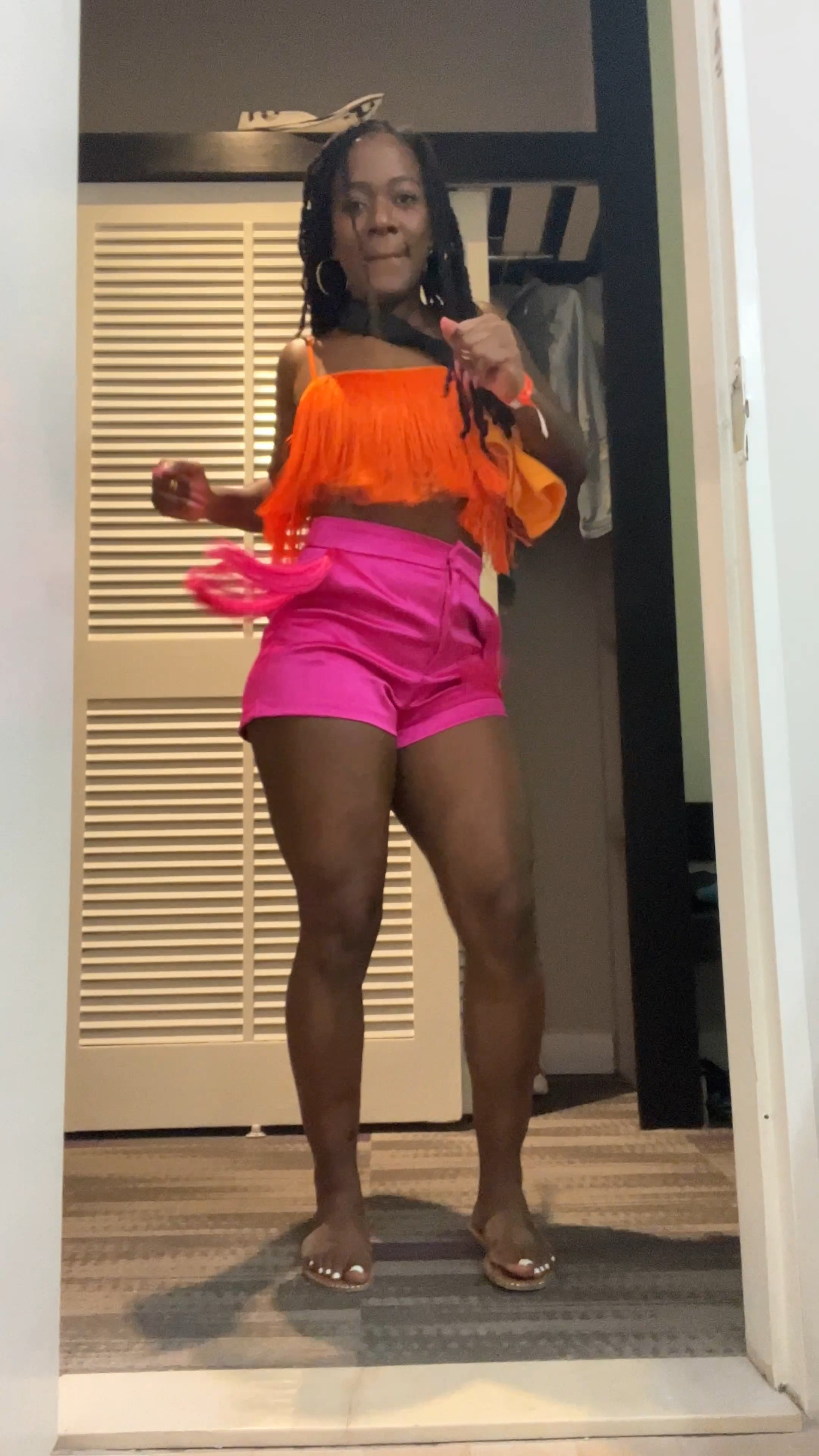 Love a fringe top and fringe shorts for a fun party look. #fringetop #fringeshorts #festivalwear #vacationlooks #amazonfinds

#LTKstyletip #LTKunder100 #LTKunder50