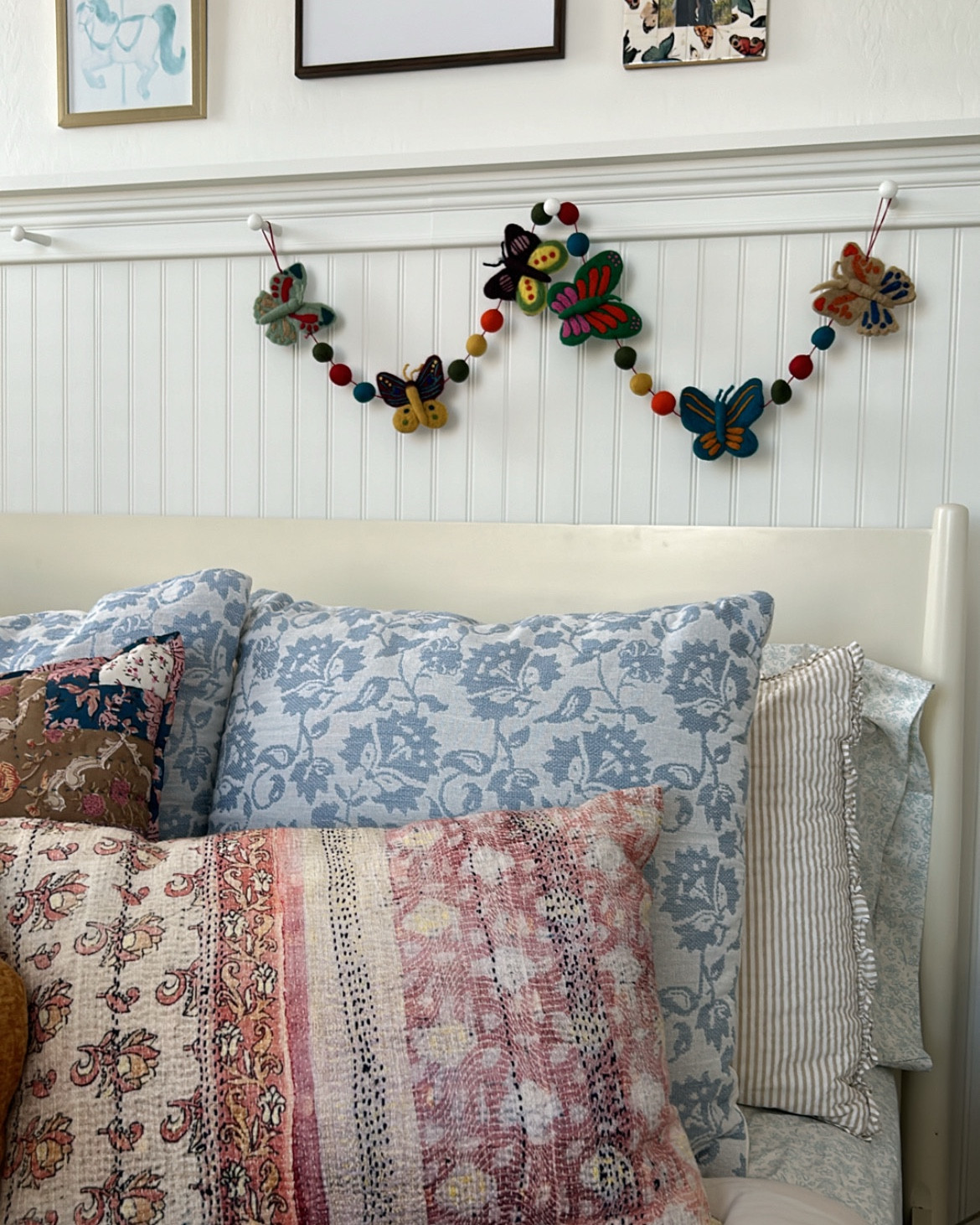 Emma’s room makeover! Full of patterns and color for her bright personality. Loved creating this space together 🎀☺️🌸

#LTKHome #LTKKids