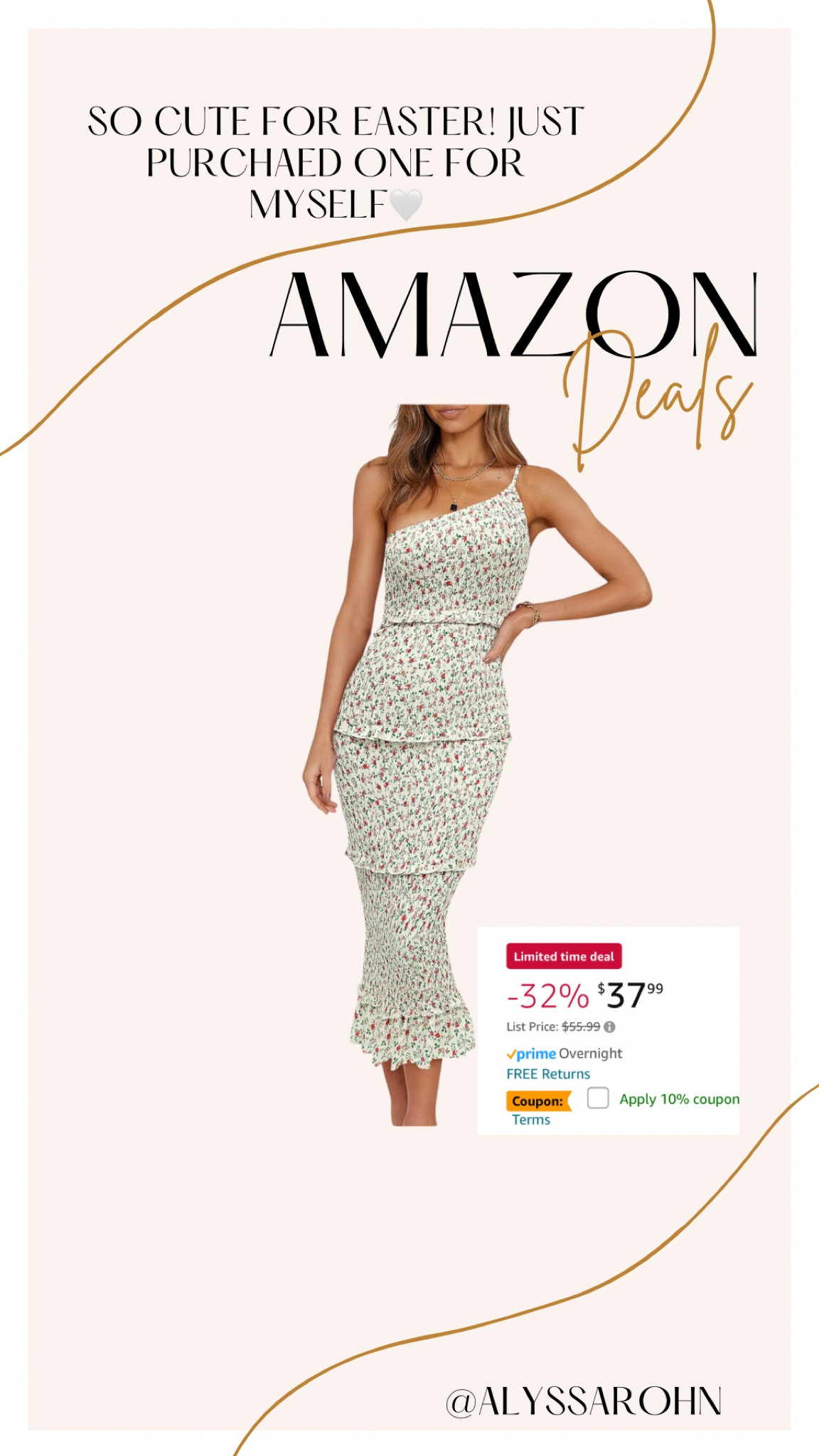 Spring dress. Women’s Easter dress. Amazon deal

#LTKSpringSale #LTKstyletip #LTKsalealert