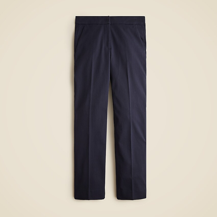 Kate straight-leg pant in bi-stretch cotton | J. Crew US