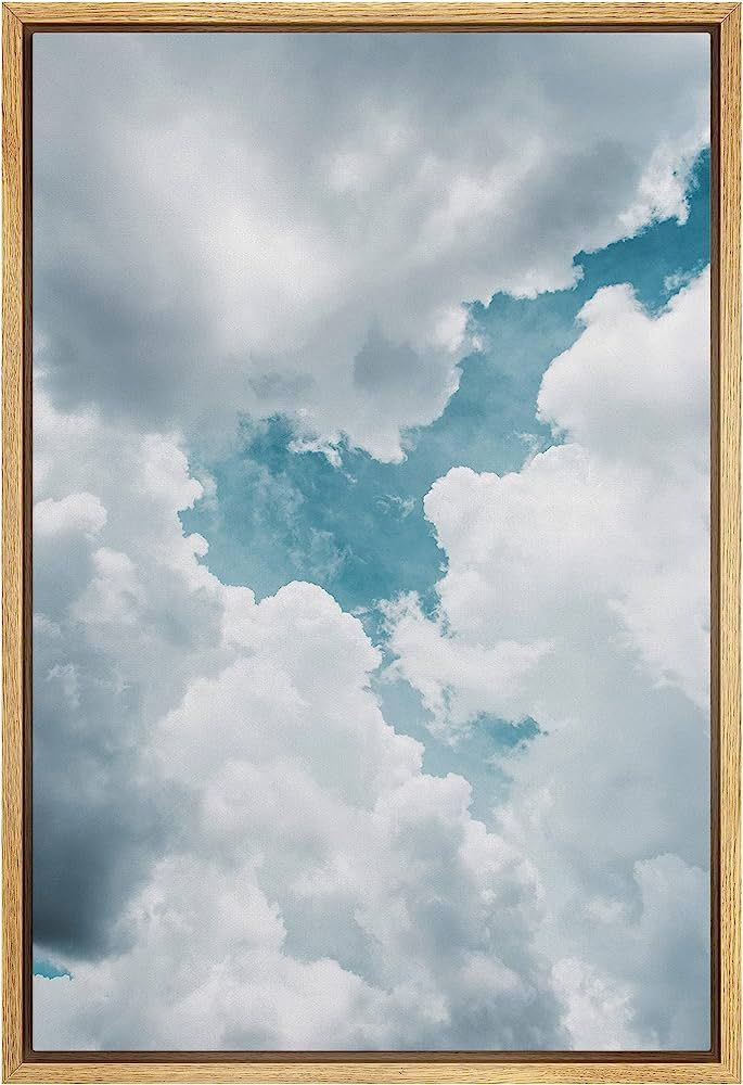 SIGNWIN Framed Canvas Wall Art Clouds and Colors Canvas Prints Home Artwork Decoration for Living... | Amazon (US)