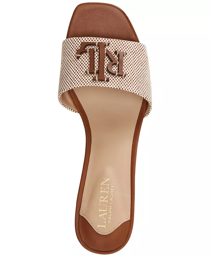 Lauren Ralph Lauren Women's Fay Logo Dress Sandals - Macy's | Macy's