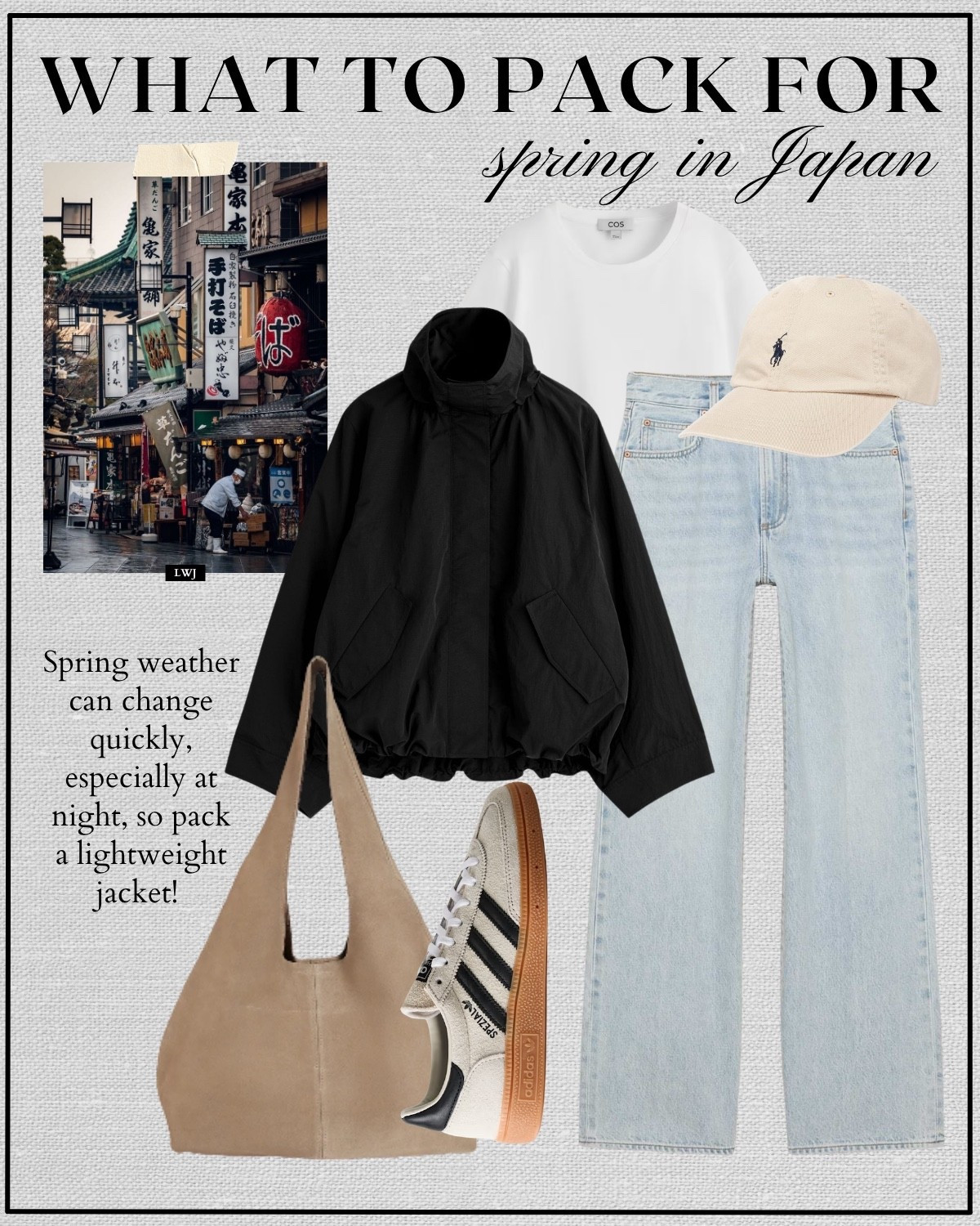 Spring outfit in Japan 

Spring style / casual style / light blue wide leg jeans / adidas handball sneakers 

#LTKTravel #LTKootd
