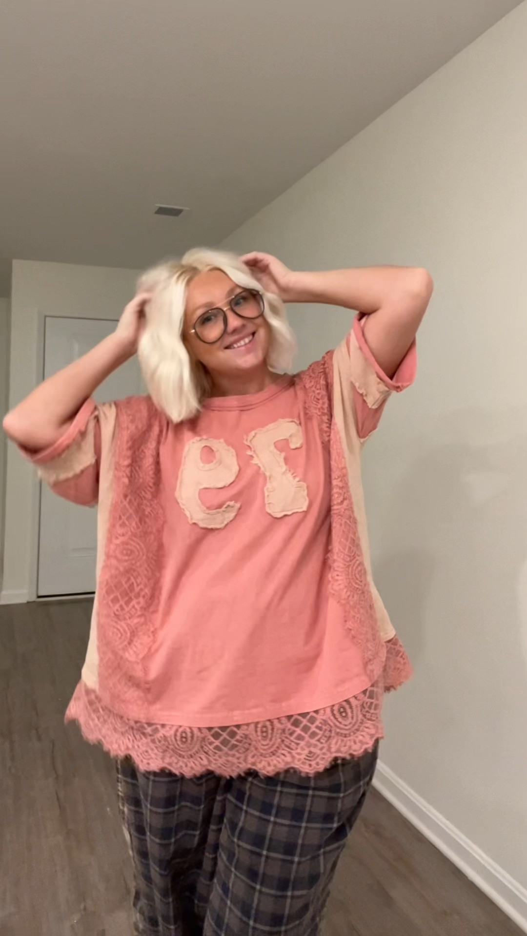 Wearing a XL in both. Use code TRISHADAWN for $ off !! 

#LTKFallSale #LTKSeasonal #LTKMidsize