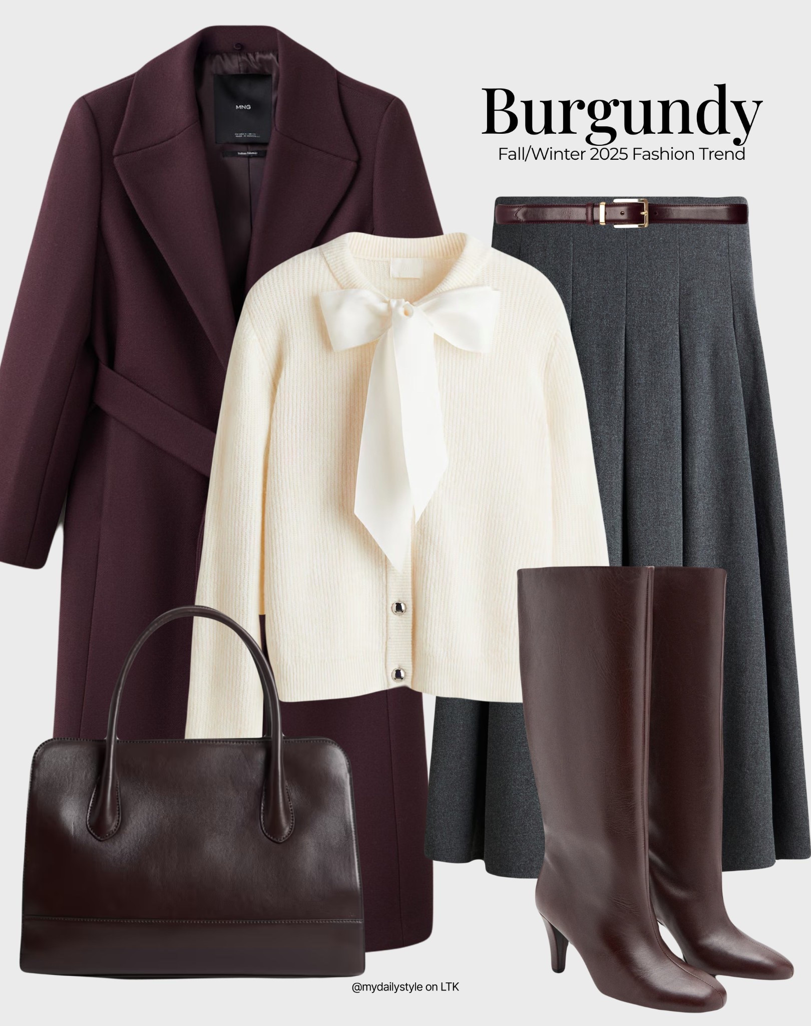 Burgundy outfit ideas 🖤
Check out more in my profile. 

Tags: burgundy, cherry red, winter style, winter outfit, winter fashion, easy styling, simple everyday look, chic & basic outfit, Parisian look, casual outfit, capsule wardrobe, office look, brunch style, high street. 

#LTKstyletip #LTKshoes #LTKwinter
