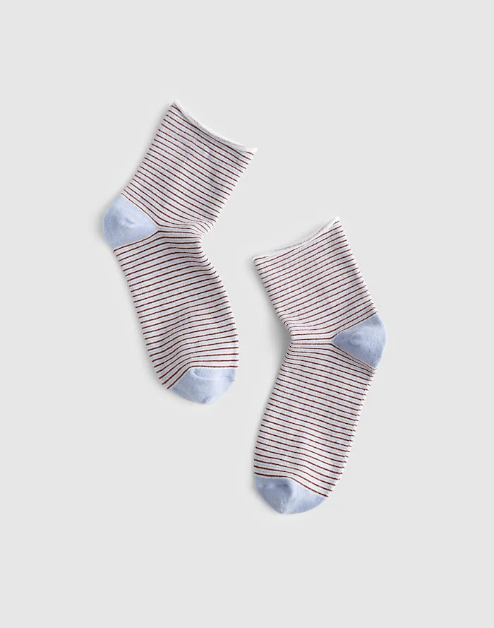 Roll-Top Ankle Socks | Madewell