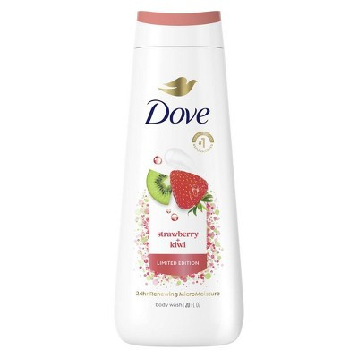 Dove Beauty Limited Edition Body Wash - Strawberry & Kiwi - 20 fl oz: Paraben-Free, Sulfate-Free, Vegan, For Normal Skin | Target