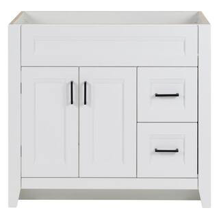 Home Decorators Collection Ridge 36 in. W x 22 in. D x 34 in. H Bath Vanity Cabinet without Top i... | The Home Depot