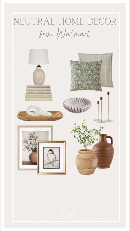 These Neutral Home Decor finds from Walmart are perfect for a spring refresh! 

@Walmart #Walmart #WalmartHomeFinds #NeutralDecor 

#LTKfindsunder50 #LTKhome #LTKstyletip