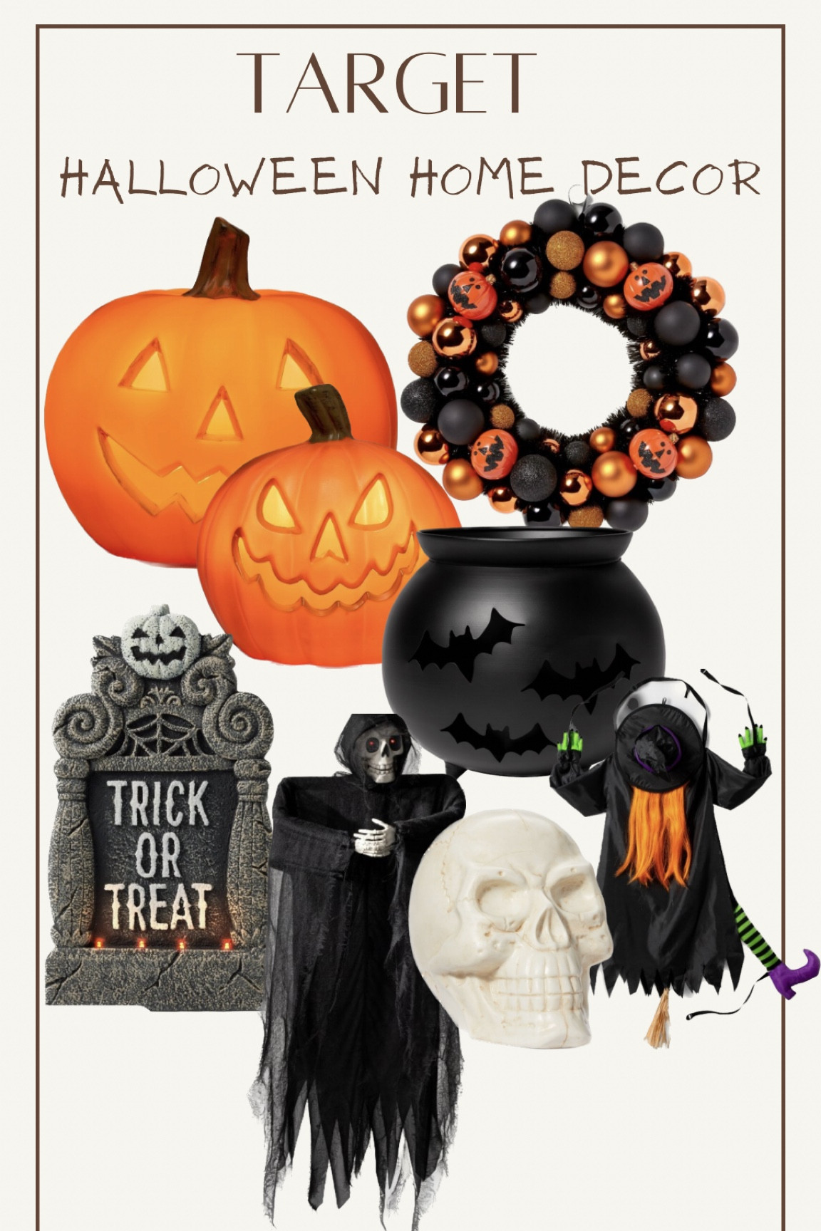 Target Halloween decor 👻🎃

New arrivals are so scary good! 
These are GREAT prices too 🖤

#halloween #halloweendecor #halloweenhome #pumpkins 



#LTKfindsunder50 #LTKhome #LTKHalloween