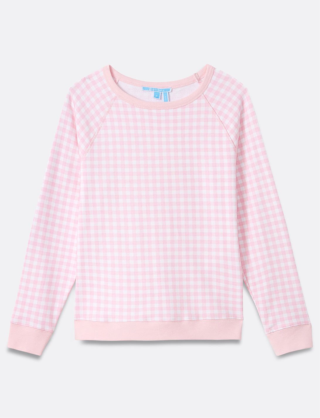 Natalie Sweatshirt in Pink Gingham | Draper James (US)