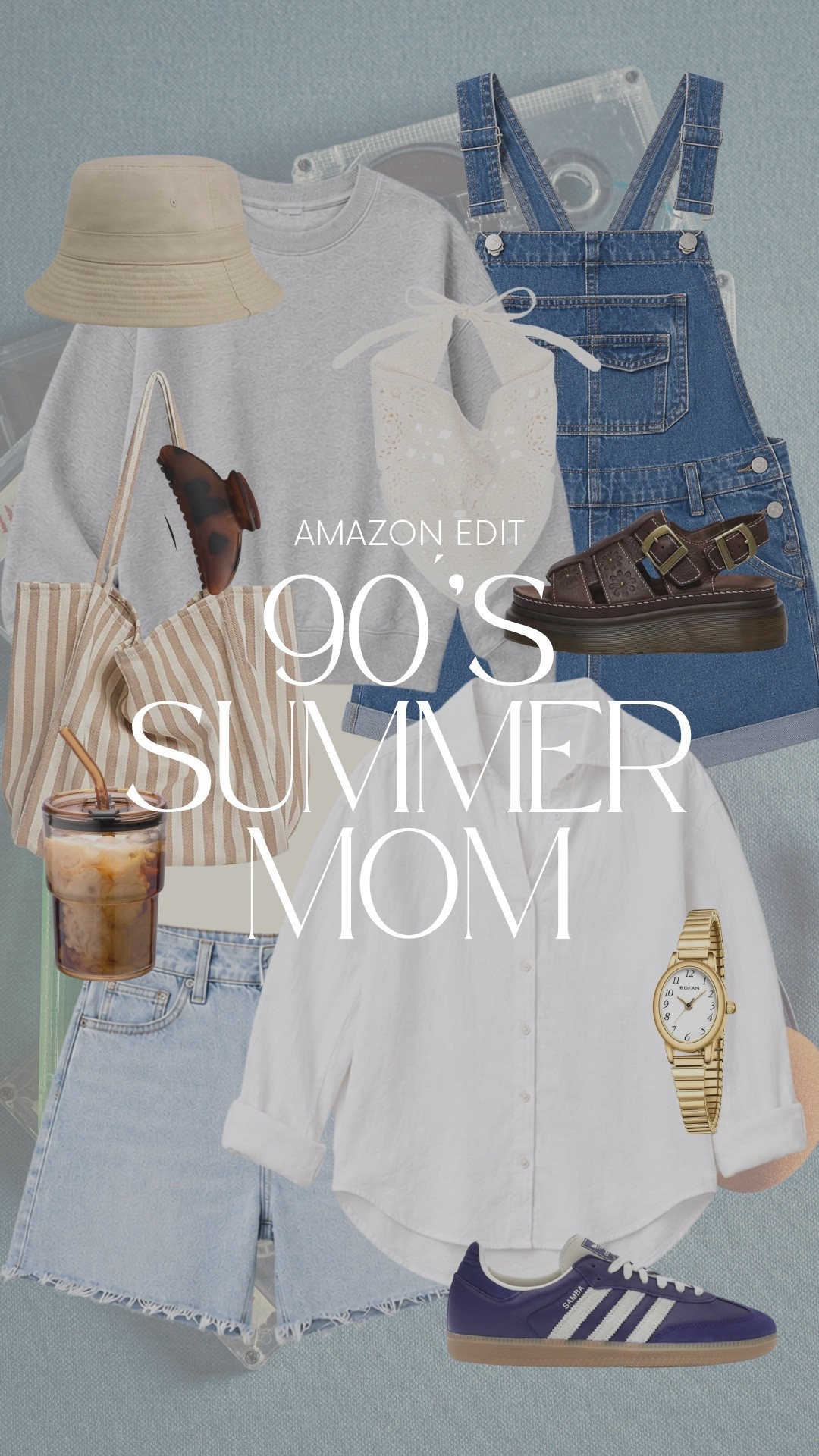 Everything you need for a 90s mom summer look!

#LTKdayinmylife #LTKgrwm #LTKootd