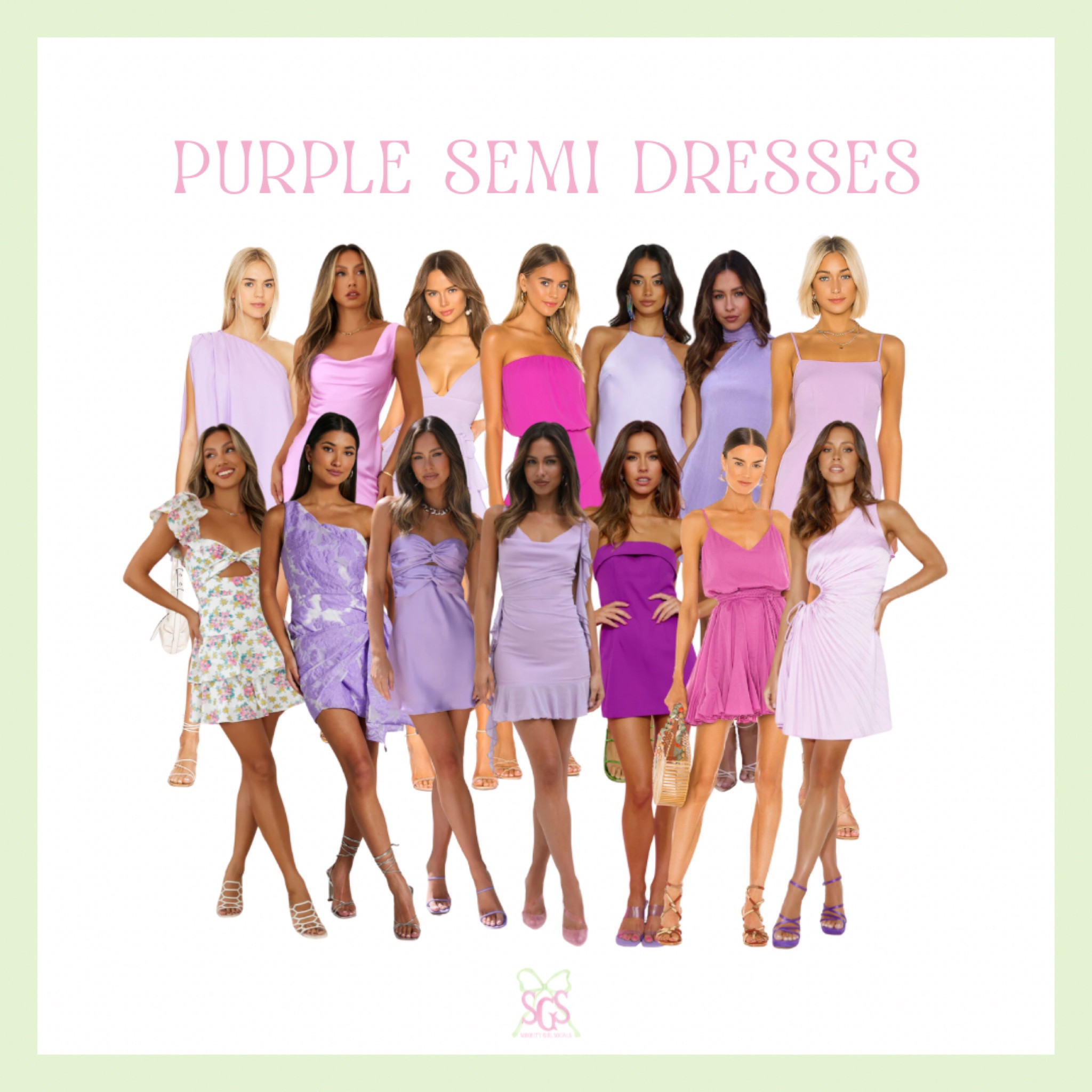 PURPLE SEMI DRESSES💜




cocktail dresses, semi formal dresses, mini dresses, date night