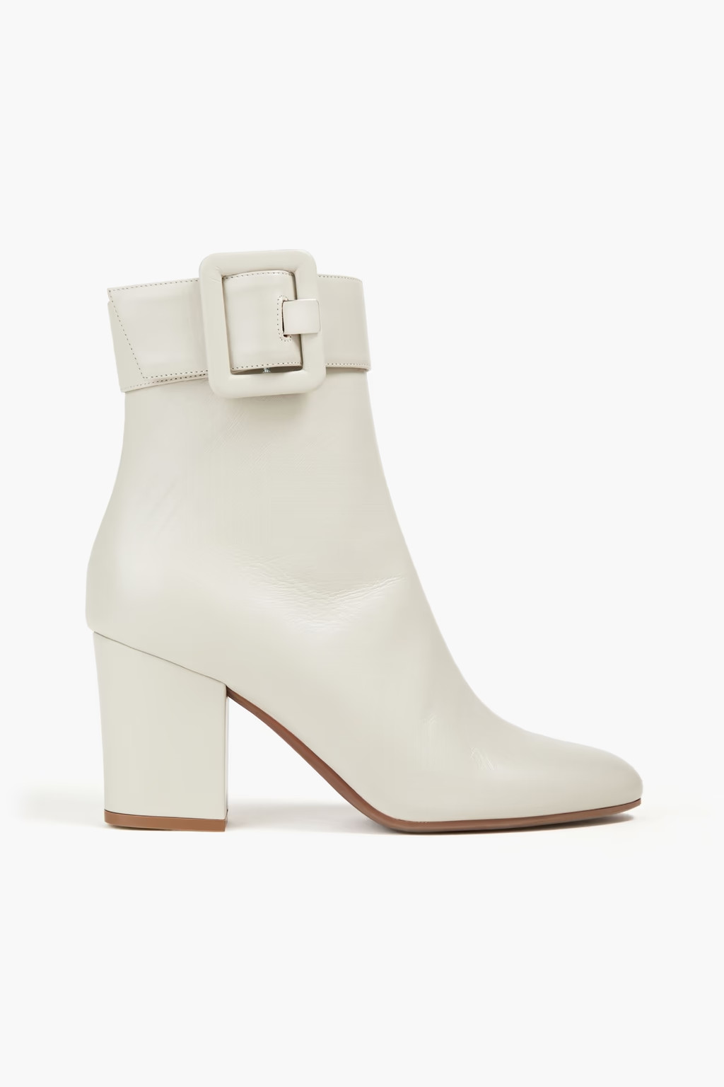 Buckled leather ankle boots | The Outnet (UK and Europe)