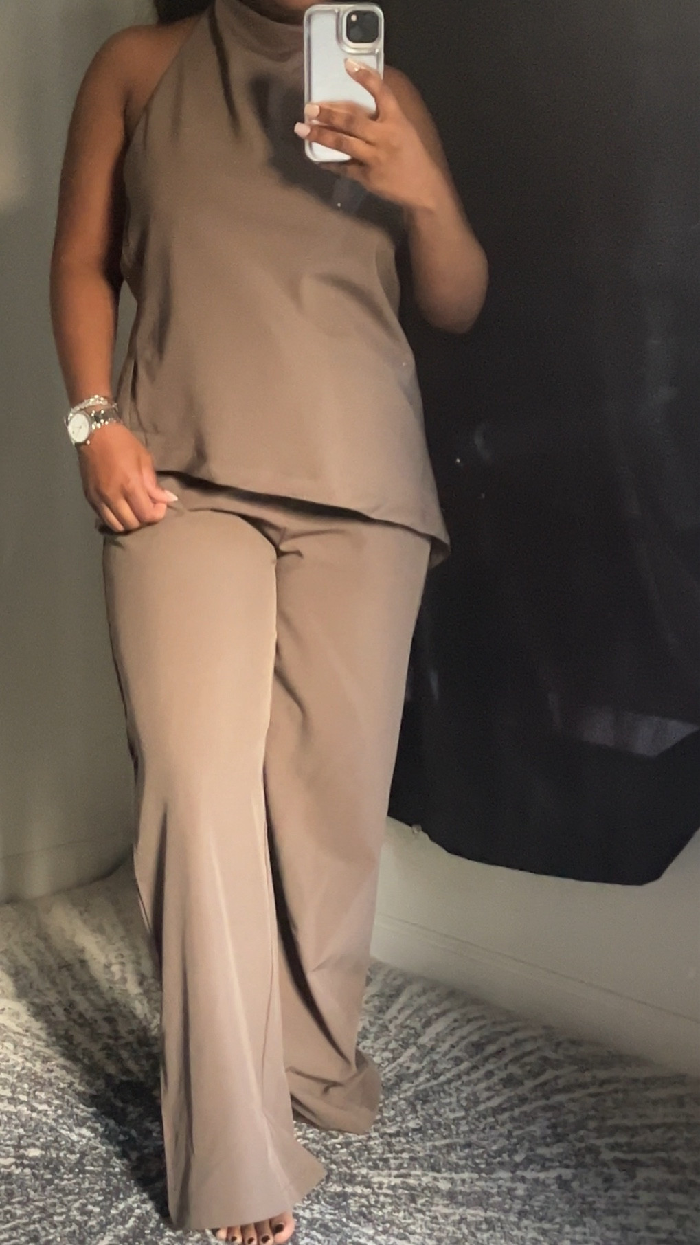 I love this matching set! It’s the perfect addition to a capsule wardrobe. I am wearing S (4) elevated basics, casual, monochromatic, neutral 

#LTKStyleTip #LTKFindsUnder50