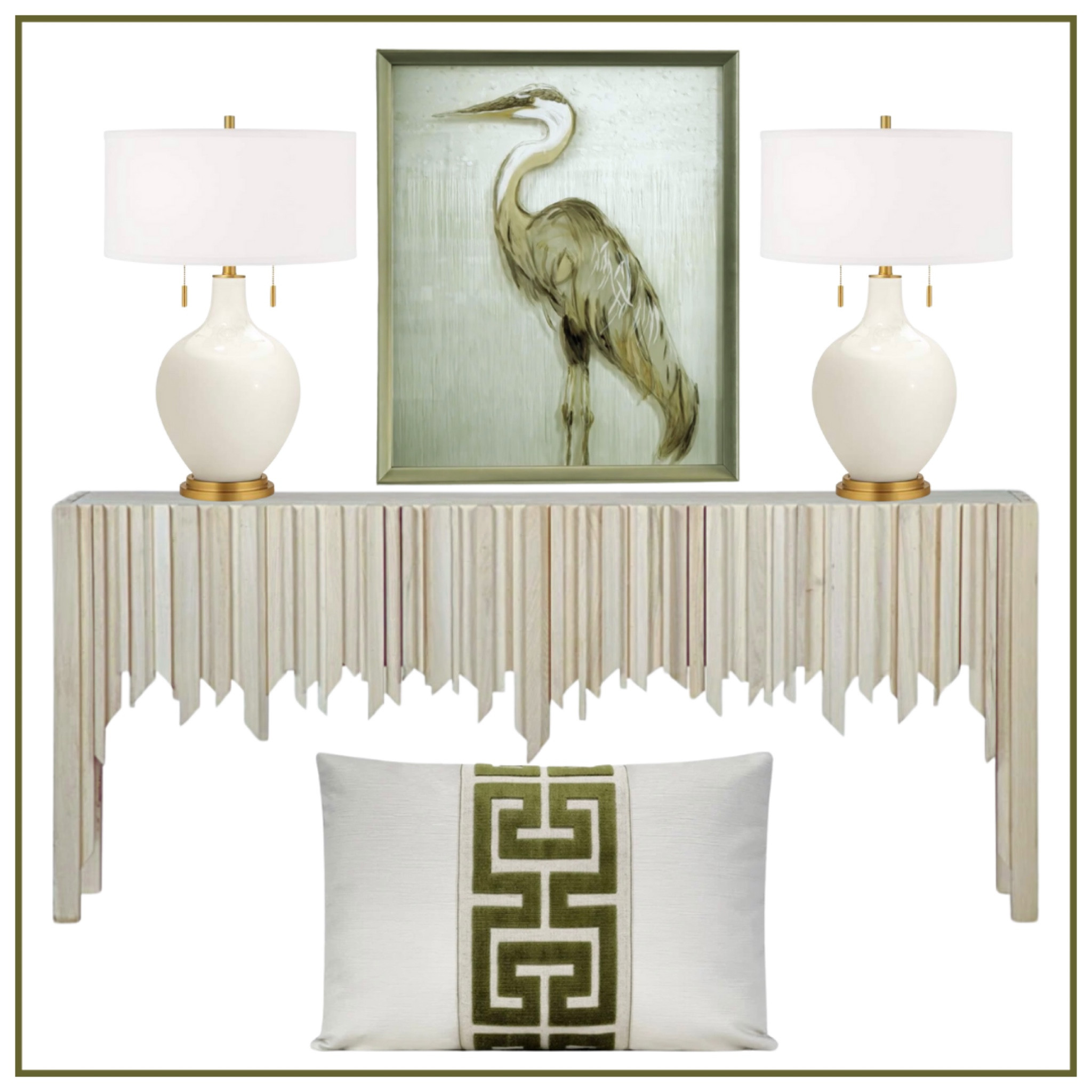 Green Greek Key velvet designer euro accent pillows, living room decor and refresh, buffet, sideboards, table lamps, crane painting, wall art

#LTKMostLoved #LTKGiftGuide #LTKhome