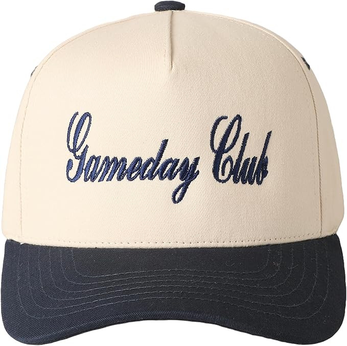 MIRMARU Two-Tone Vintage Canvas Trucker Hats for Men & Women, Adjustable Size Baseball Caps with ... | Amazon (US)