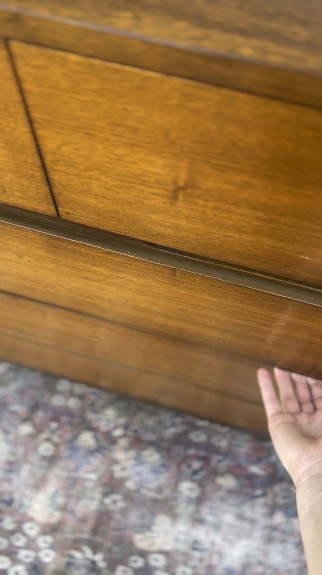 MCM Highboy Dresser flip