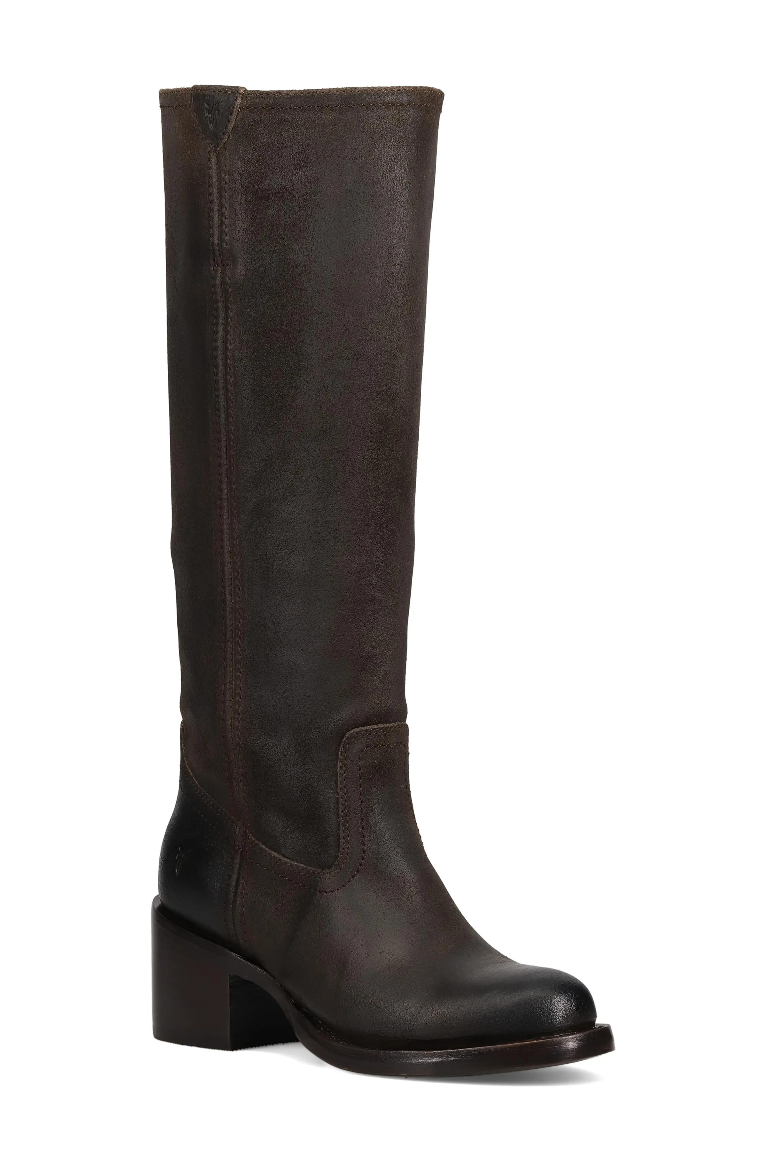 Frye Andy Knee High Boot in Chocolate at Nordstrom, Size 10 | Nordstrom