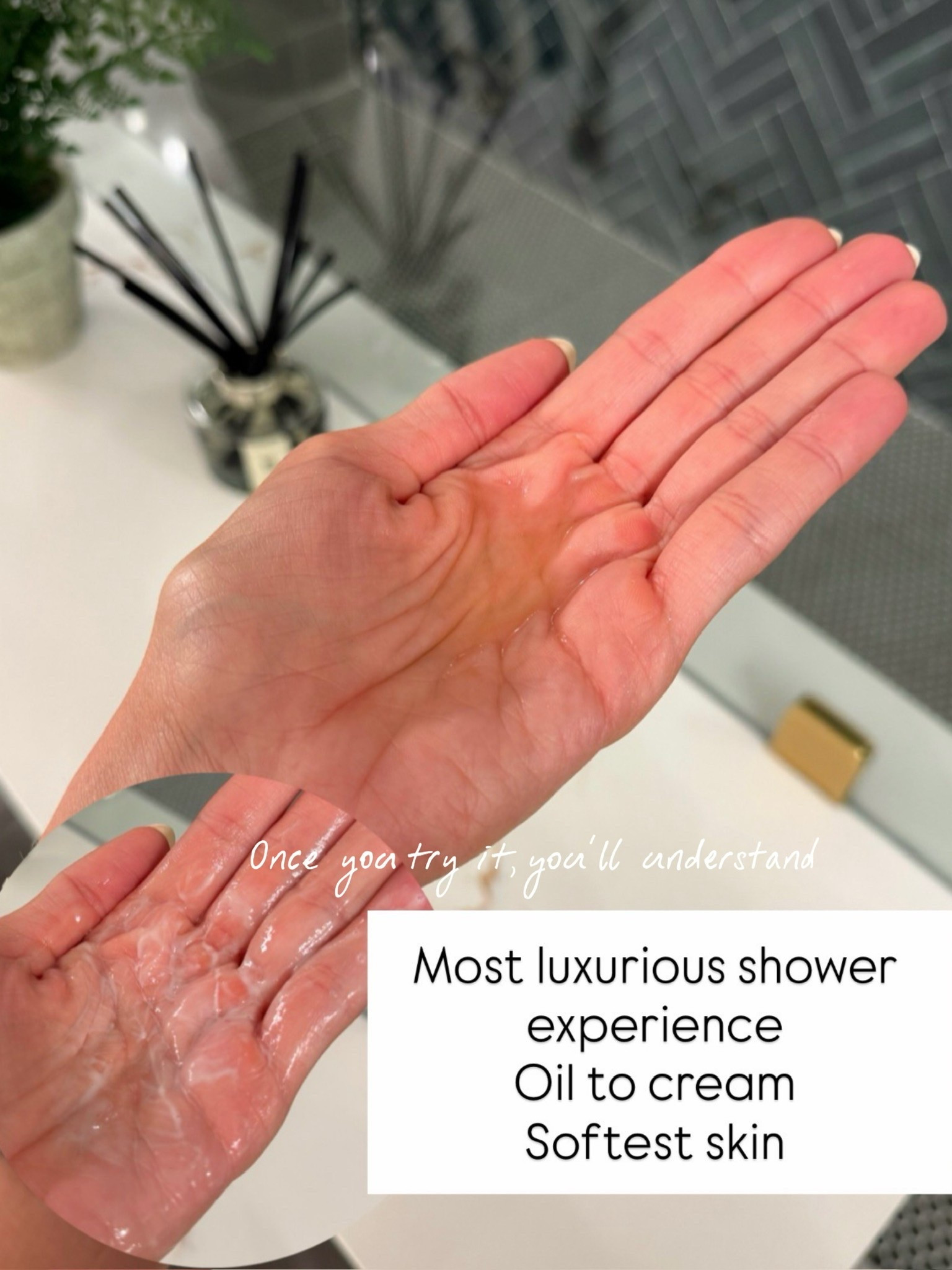 My favorite shower oil, 20% off.