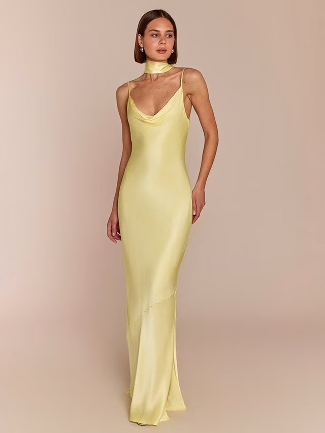 Rewritten Pollenca Dress, Lemonade Yellow | John Lewis (UK)