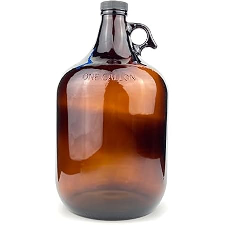 Amber 1/4 Gallon Glass Jug | Amazon (US)