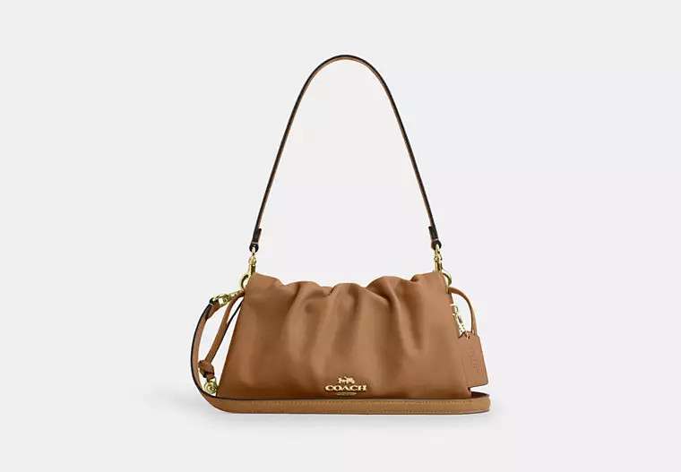 Faye Shoulder Bag With Ruching | Coach Outlet US