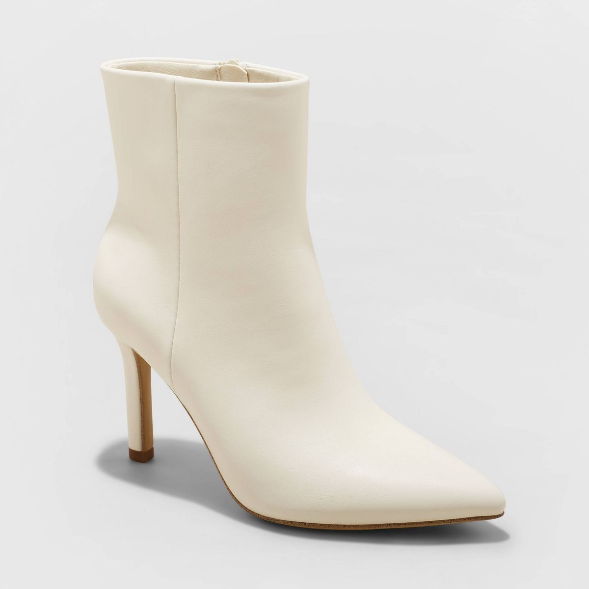 Women's Aggie Dress Boots - A New Day™ Off-White 12 | Target