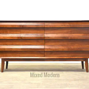 Lane First Edition Walnut Dresser - Etsy | Etsy (US)