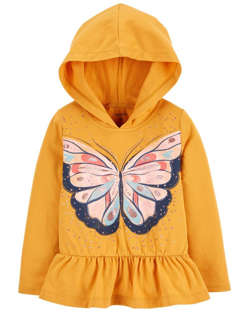 Butterfly Jersey Hooded Tee | Carter's