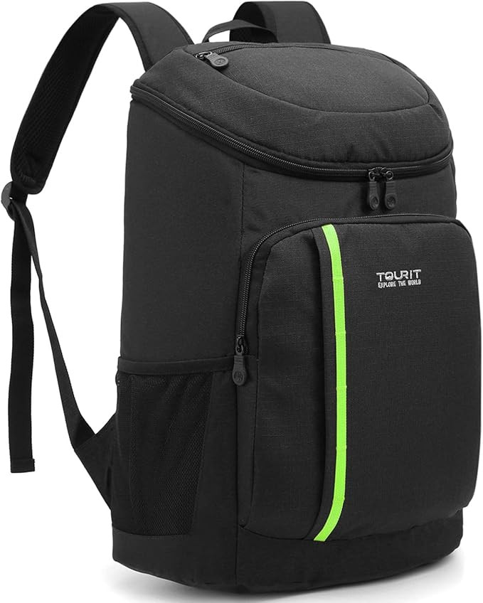 TOURIT Cooler Backpack 30 Cans Lightweight Insulated Backpack Cooler Leak-Proof | Amazon (US)