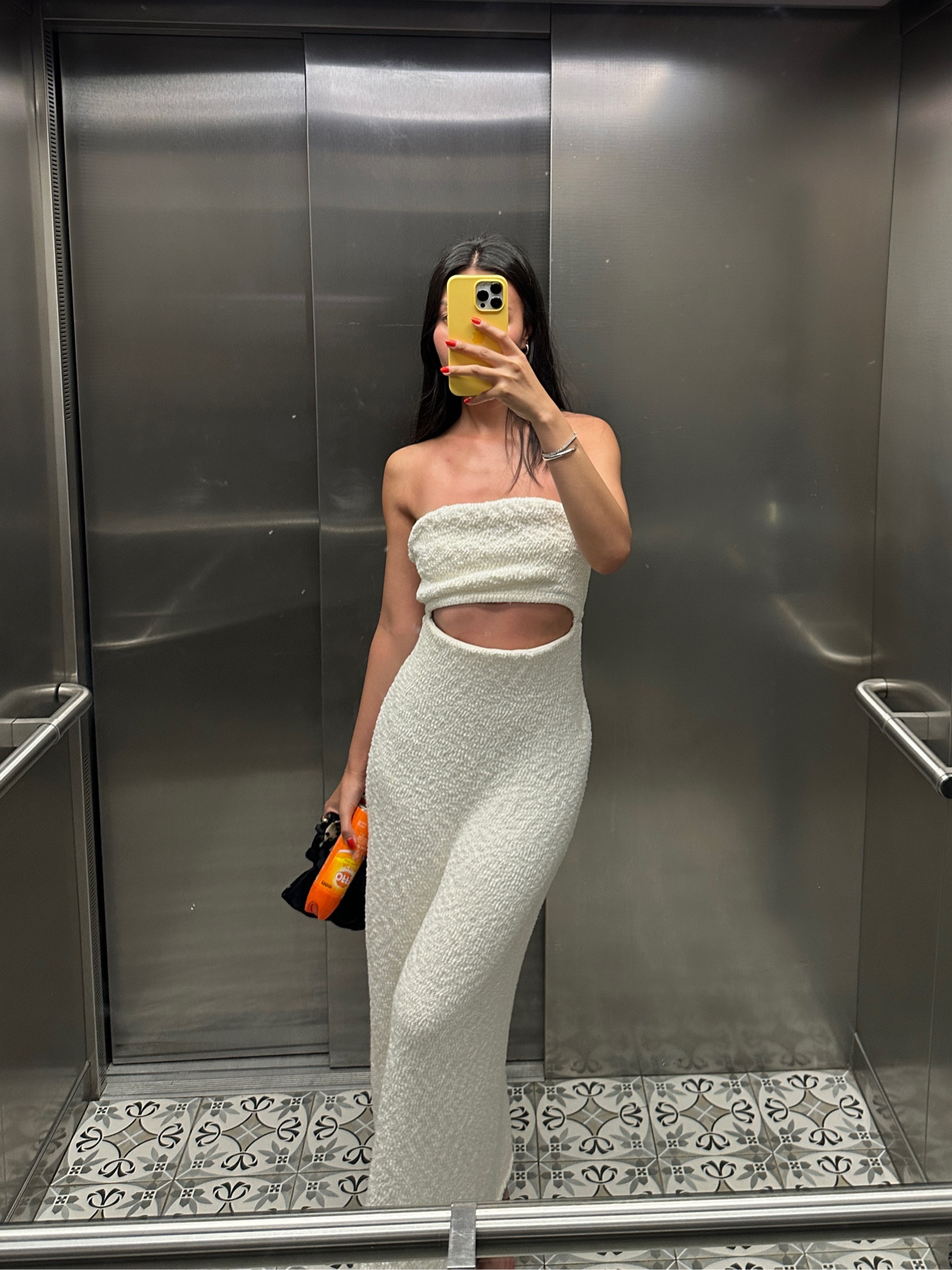 All white always and bug spray 