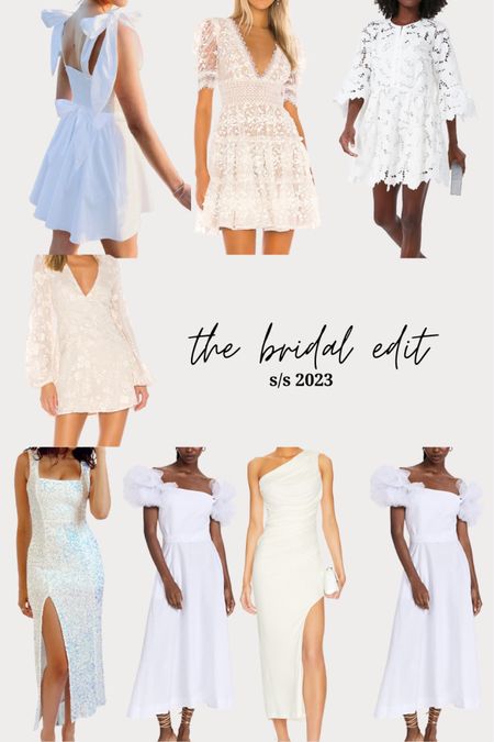 White dresses I’m loving for brides this year!! 

#LTKSeasonal #LTKstyletip #LTKwedding