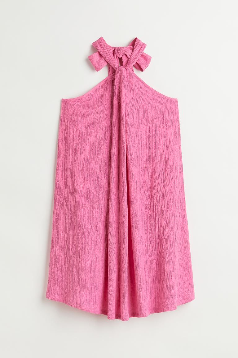 Crinkled Halterneck Dress | H&M (US)